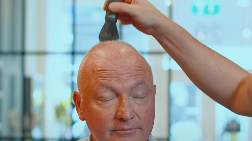 What Products To Use If You Have A Bald Shiny Head